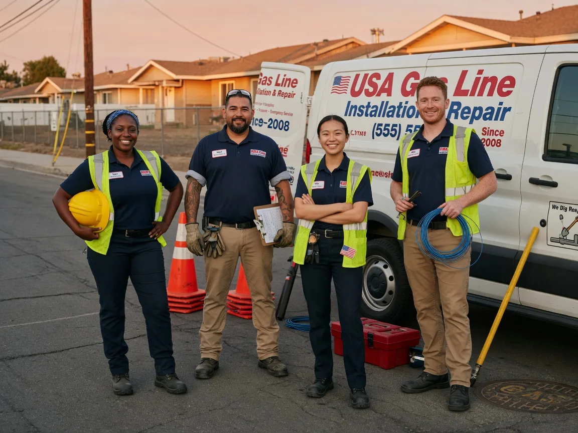 Gas Line Installation company in Institute, WV